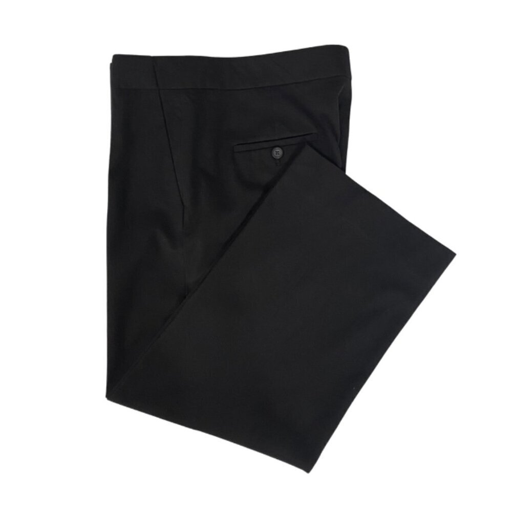 J. Crew Black, Wide-Legged, Cropped Trouser Pants, #C6222, Size 6